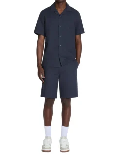 Celio Bermuda 100% coton - marine^Homme Shorts Et Bermudas|Shorts Et Bermudas