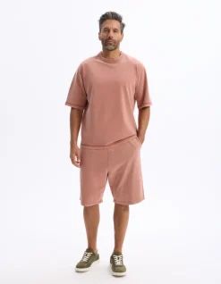 Celio Bermuda 100% coton - marron^Homme Shorts Et Bermudas|Shorts Et Bermudas