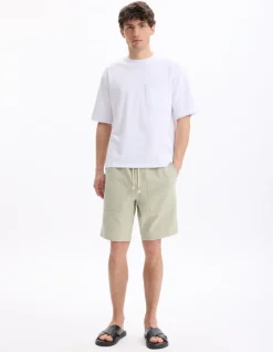 Celio Bermuda 100% coton - vert^Homme Shorts Et Bermudas|Shorts Et Bermudas