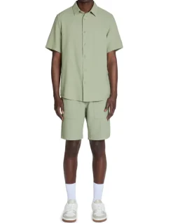 Celio Bermuda 100% coton - vert^Homme Shorts Et Bermudas|Shorts Et Bermudas