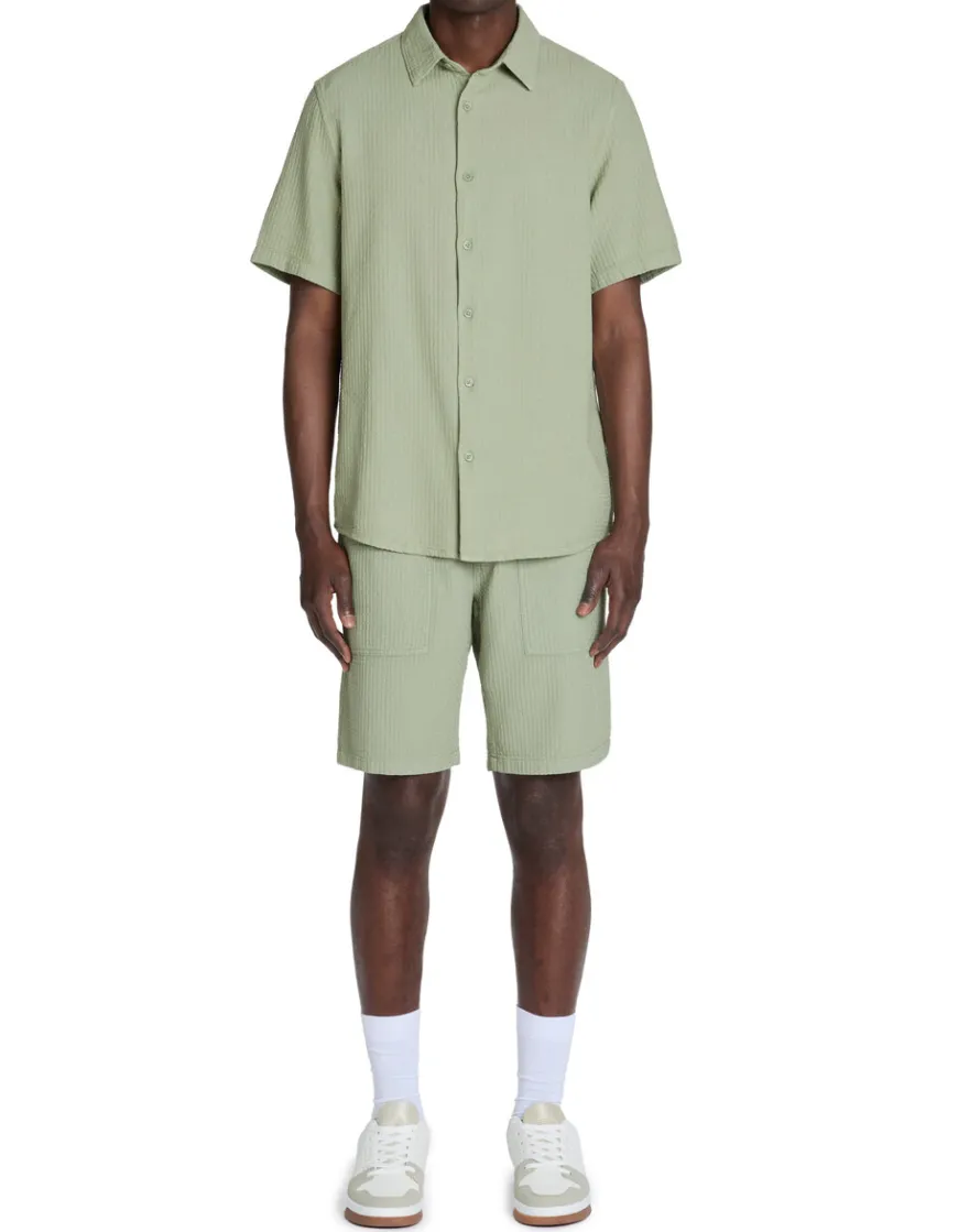 Celio Bermuda 100% coton - vert^Homme Shorts Et Bermudas|Shorts Et Bermudas