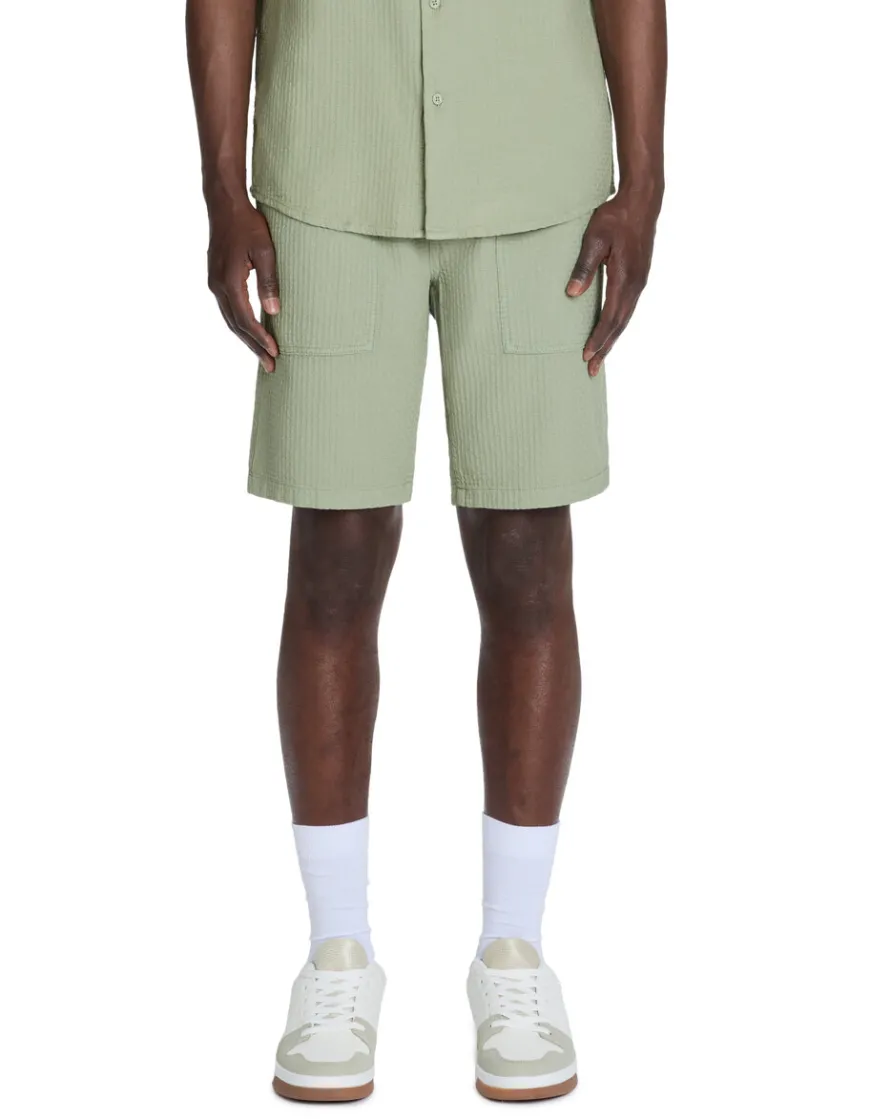 Celio Bermuda 100% coton - vert^Homme Shorts Et Bermudas|Shorts Et Bermudas