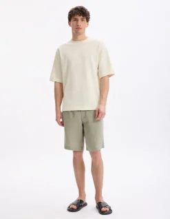 Celio Bermuda 100% lin -^Homme Shorts Et Bermudas|Shorts Et Bermudas