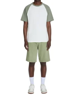 Celio Bermuda baggy en jean - kaki^Homme Shorts Et Bermudas|Shorts Et Bermudas