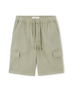 Celio Bermuda cargo en coton stretch - kaki^Homme Shorts Et Bermudas|Shorts Et Bermudas