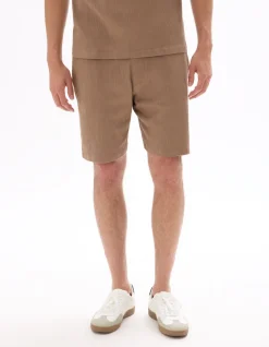 Celio Bermuda ceinture à cordon coton stretch -^Homme Shorts Et Bermudas|Shorts Et Bermudas