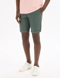 Celio Bermuda chino en coton stretch -^Homme Shorts Et Bermudas|Shorts Et Bermudas