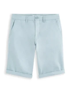 Celio Bermuda chino en coton stretch - bleu ciel^Homme Shorts Et Bermudas|Shorts Et Bermudas