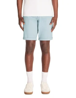 Celio Bermuda chino en coton stretch - bleu ciel^Homme Shorts Et Bermudas|Shorts Et Bermudas