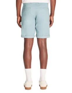 Celio Bermuda chino en coton stretch - bleu ciel^Homme Shorts Et Bermudas|Shorts Et Bermudas