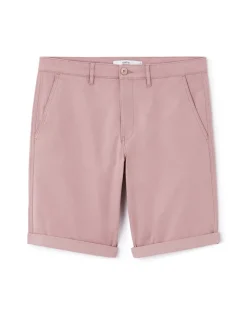 Celio Bermuda chino en coton stretch - rose^Homme Shorts Et Bermudas|Shorts Et Bermudas