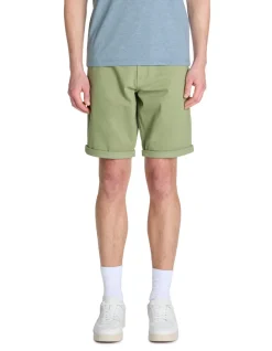 Celio Bermuda chino en coton stretch - vert clair^Homme Shorts Et Bermudas|Shorts Et Bermudas