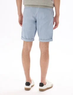 Celio Bermuda chino en coton stretch - bleu clair^Homme Shorts Et Bermudas|Shorts Et Bermudas