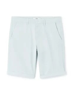 Celio Bermuda chino en coton stretch - bleu clair^Homme Shorts Et Bermudas|Shorts Et Bermudas