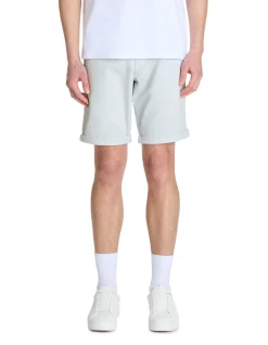 Celio Bermuda chino en coton stretch - bleu clair^Homme Shorts Et Bermudas|Shorts Et Bermudas