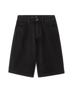 Celio Bermuda en denim - noir^Femme Jupes & Shorts