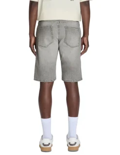 Celio Bermuda en jean coton stretch - gris^Homme Shorts Et Bermudas|Shorts Et Bermudas