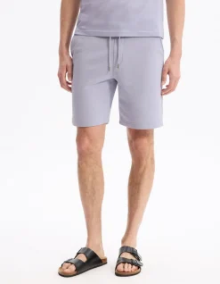 Celio Bermuda en molleton 100% coton - violet^Homme Shorts Et Bermudas|Shorts Et Bermudas