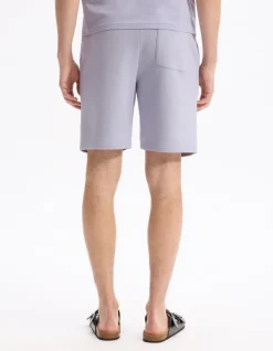 Celio Bermuda en molleton 100% coton - violet^Homme Shorts Et Bermudas|Shorts Et Bermudas