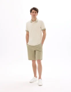 Celio Bermuda en seersucker -^Homme Shorts Et Bermudas|Shorts Et Bermudas
