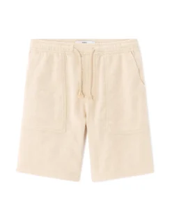 Celio Bermuda jacquard rayé 100% coton - écru^Homme Shorts Et Bermudas|Shorts Et Bermudas