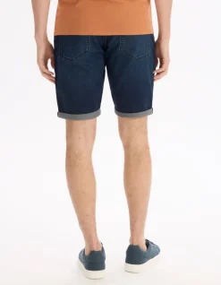 Celio Bermuda straight en jean - marine^Homme Shorts Et Bermudas|Shorts Et Bermudas