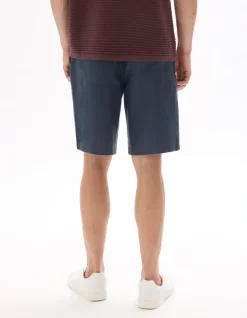 Celio Bermuda TENCEL™ Lyocell et lin mélangé - marine^Homme Shorts Et Bermudas|Shorts Et Bermudas