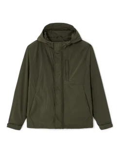 Celio Blouson à capuche - kaki^Homme Blousons|Vestes