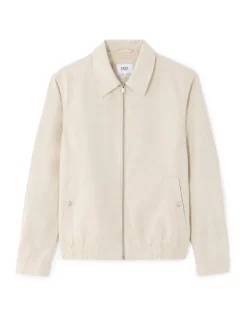 Celio Blouson col chemise en lin et coton -^Homme Vestes|Blousons