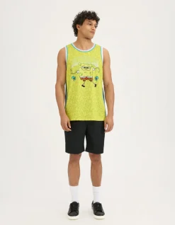 Celio Bob l'Eponge - Débardeur^Homme Collabs|T-Shirts