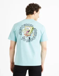 Celio Bob l'éponge - T-shirt^Homme T-Shirts|Collabs