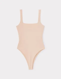 Celio Body seconde peau à fines bretelles – beige^Femme Sous-Vêtements