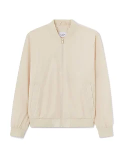 Celio Bomber col bomber - écru^Homme Blousons|Vestes