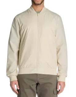 Celio Bomber col bomber - écru^Homme Blousons|Vestes
