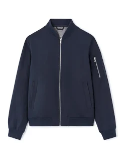 Celio Bomber col bomber - marine^Homme Manteaux|Blousons