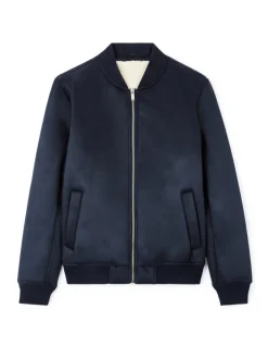 Celio Bomber col bomber - marine^Homme Manteaux|Blousons