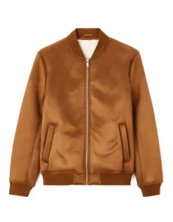 Celio Bomber col bomber - marron^Homme Blousons|Vestes