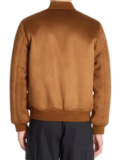 Celio Bomber col bomber - marron^Homme Blousons|Vestes