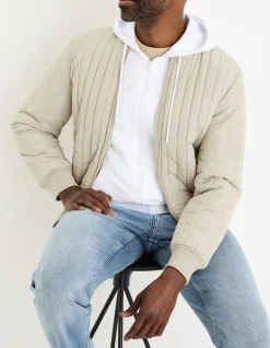 Celio Bomber doudoune - beige^Homme Blousons