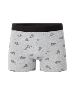 Celio Boxer à motifs baskets - gris^Homme Boxers