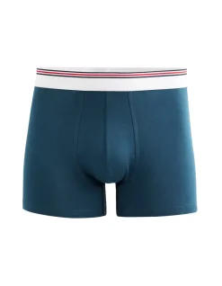 Celio Boxer coton stretch ceinture contrastée - marine^Homme Boxers
