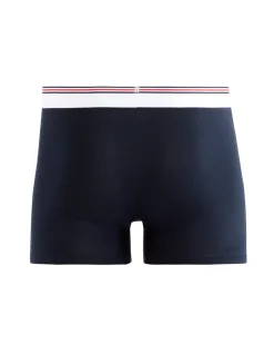 Celio Boxer coton stretch ceinturé contrastée - marine^Homme Boxers