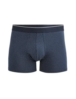 Celio Boxer en coton stretch imprimé - marine^Homme Boxers