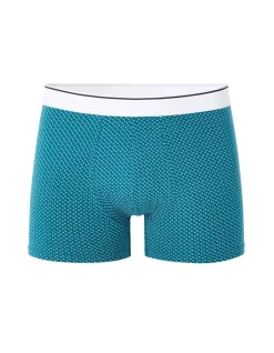 Celio Boxer en coton stretch imprimé - marine^Homme Boxers
