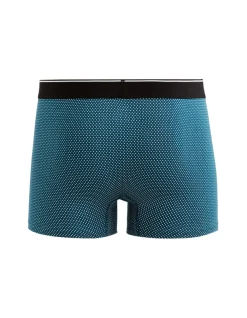 Celio Boxer en coton stretch imprimé - marine^Homme Boxers