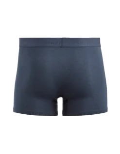 Celio Boxer en coton stretch uni - marine^Homme Boxers