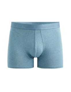 Celio Boxer en coton stretch uni - bleu^Homme Boxers