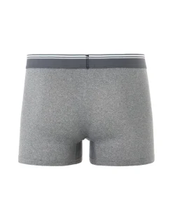 Celio Boxer uni en microfibre - gris foncé^Homme Boxers