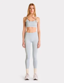 Celio Brassière sans coutures à fines bretelles - bleu clair^Femme Sportswear|Loungewear