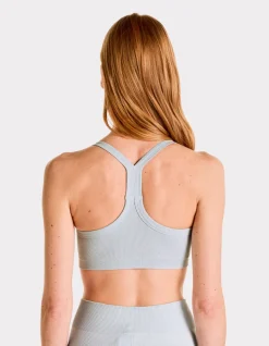 Celio Brassière sans coutures à fines bretelles - bleu clair^Femme Sportswear|Loungewear